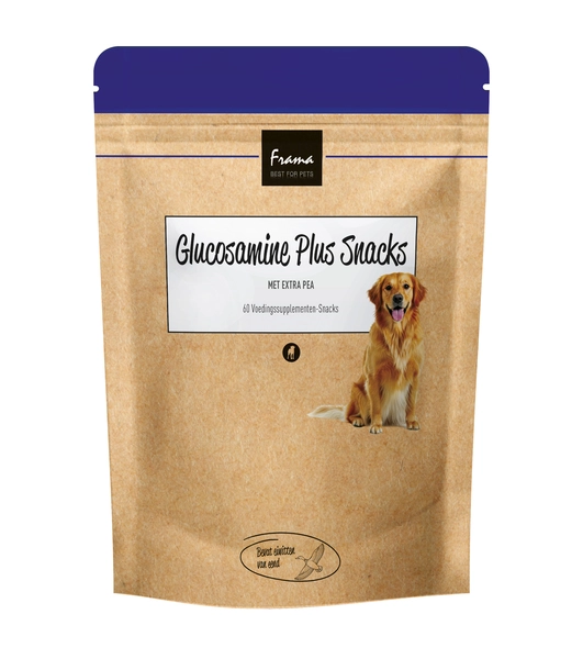 Frama snacks glucosamine plus 60 voedingssupplementen