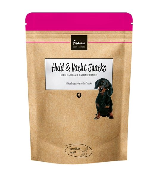 Frama snacks huid&vacht 60 voedingssupplementen