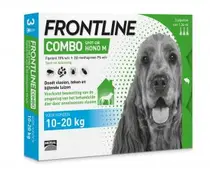 Frontline combo hond m 10 t/m 20 kg 3 pipetten