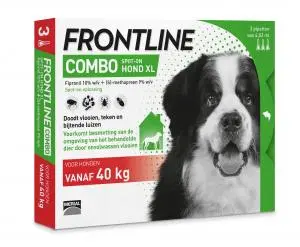 Frontline combo hond xl 40 t/m 60 kg 3 pipetten