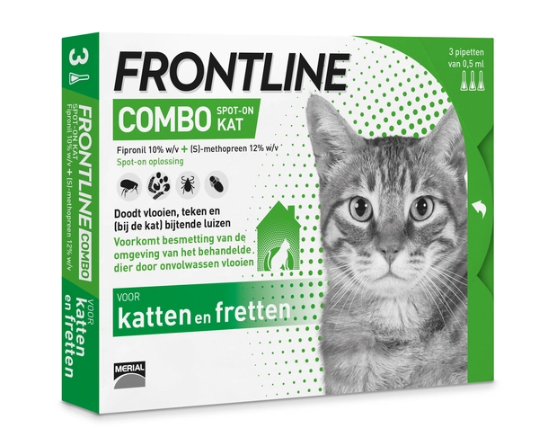 Frontline combo kat 3 pipetten