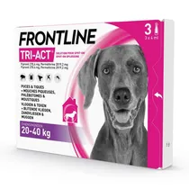 Frontline Tri-act hond large 20-40kg 3 pipetten - afbeelding 1