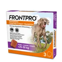 Frontpro hond extra large 25-50 kg 3 kauwtabletten