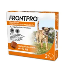 Frontpro hond medium 4 tot10 kg 3 kauwtabletten