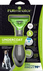 FURminator DeShedding hond ondervacht kam kort haar small