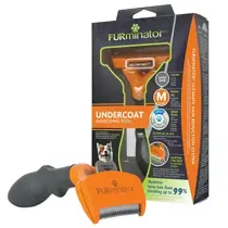 FURminator DeShedding hond ondervacht kam lang haar medium - afbeelding 1