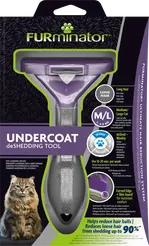 FURminator DeShedding kat ondervacht kam lang haar medium/large