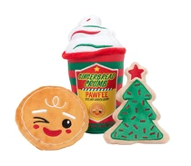 FuzzYard Xmas toy gingercrumb pawfee & cookies