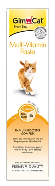 Gimcat multi-vitaminepasta plus 200 gr