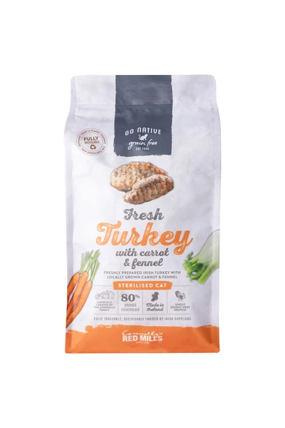 Go native CAT turkey carrot&fennel 1.5kg. - afbeelding 1