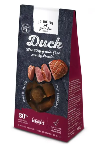 Go native meaty treats duck grain-free 100 gram - afbeelding 1