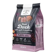 Go native puppy organic duck&apple&cranberry 800gr. hondenvoer - afbeelding 1