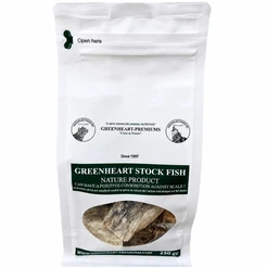Greenheart stokvis stukjes 250 gram