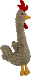 Hans haan corduroy hondenspeelgoed met piep 80cm - afbeelding 1