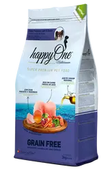 HappyOne mediterraneum dog light&senior small breed fresh chicken 3kg