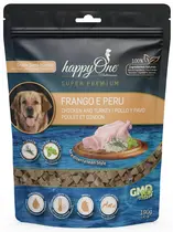 HappyOne mediterraneum dog snack chicken&Turkey 190 gram