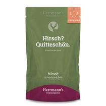Herrmanns pouch bio adult hert 150 gram