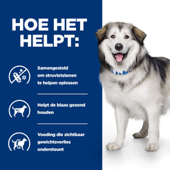 Hill's prescription diet canine c/d+metabolic 1,5kg Hondenvoer - afbeelding 6