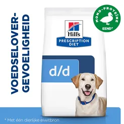 Hill's prescription diet canine d/d duck&rice food sensitivities care 12 kg Hond - afbeelding 2