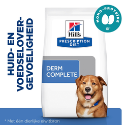Hill's prescription diet canine derm complete 12 kg Hondenvoer - afbeelding 2