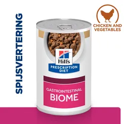 Hill's prescription diet canine gastrointestinal biome stoofpotje blik 354 gram - afbeelding 2