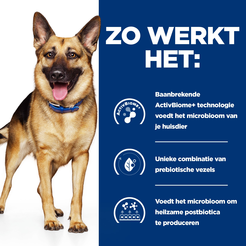 Hill's prescription diet canine gastrointestinal biome stoofpotje blik 354 gram - afbeelding 4