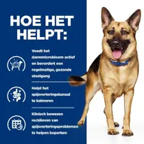 Hill's prescription diet canine i/d gastronintestinal biome 10 kg Hondenvoer - afbeelding 3