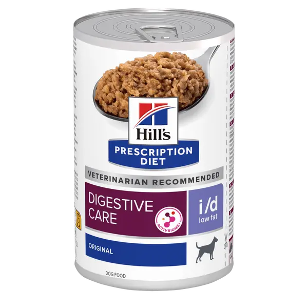 Hill's prescription diet canine i/d low fat digestive care blik 360 gram Hondenv - afbeelding 1