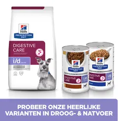 Hill's prescription diet canine i/d low fat digestive care blik 360 gram Hondenv - afbeelding 7