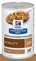 Hill's prescription diet canine j/d joint care met kip blik 370 gram Hondenvoer