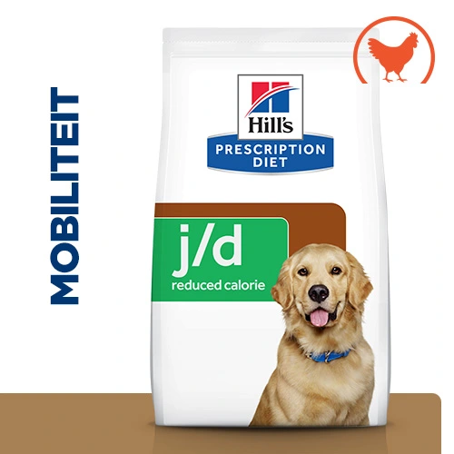Hill's prescription diet canine j/d reduced calorie joint care 12 kg Hondenvoer - afbeelding 1