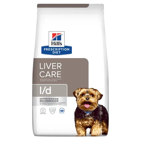 Hill's prescription diet canine L/D liver care 10 kg Hondenvoer - afbeelding 1