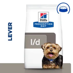 Hill's prescription diet canine L/D liver care 10 kg Hondenvoer - afbeelding 2
