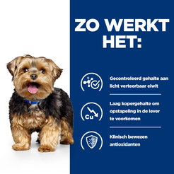 Hill's prescription diet canine L/D liver care 10 kg Hondenvoer - afbeelding 4