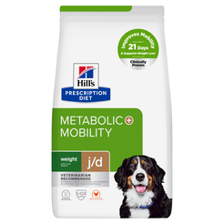 Hill's prescription diet canine metabolic + mobility weight j/d 12 kg Hondenvoer