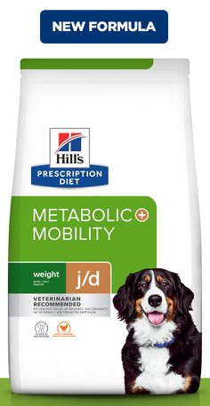 Hill's prescription diet canine metabolic + mobility weight j/d 12