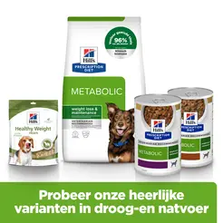 Hill's prescription diet canine metabolic weight loss&maintenance kip 12 kg Hond - afbeelding 6