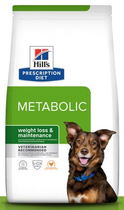 Hill's prescription diet canine metabolic weight loss&maintenance kip 12 kg Hon