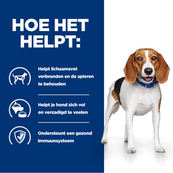 Hill's prescription diet canine r/d weight reduction 10 kg Hondenvoer - afbeelding 5