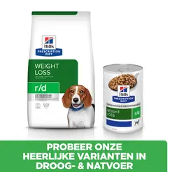 Hill's prescription diet canine r/d weight reduction 10 kg Hondenvoer - afbeelding 6