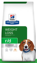 Hill's prescription diet canine r/d weight reduction 10 kg Hondenvoer