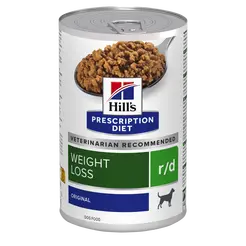 Hill's prescription diet canine r/d weight reduction blik 350 gram Hondenvoer