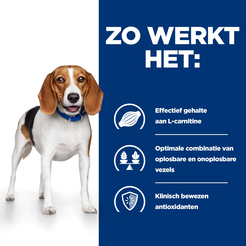 Hill's prescription diet canine r/d weight reduction blik 350 gram Hondenvoer - afbeelding 4