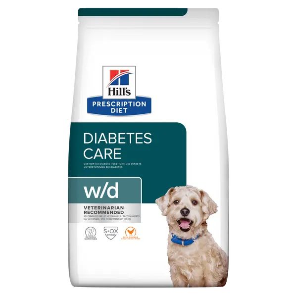 Hill's prescription diet canine w/d diabetes care 10 kg Hondenvoer - afbeelding 1