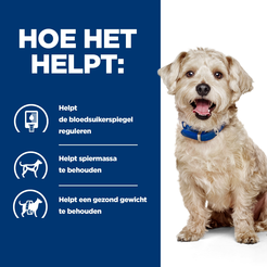 Hill's prescription diet canine w/d diabetes care 10 kg Hondenvoer - afbeelding 5