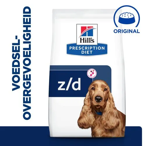 Hill's prescription diet canine z/d food sensitivities 3 kg Hondenvoer - afbeelding 1