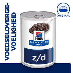 Hill's prescription diet canine z/d food sensitivities blik 370 gram Hondenvoer - afbeelding 2