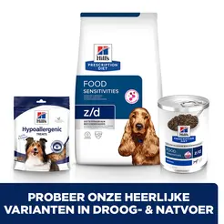 Hill's prescription diet canine z/d food sensitivities blik 370 gram Hondenvoer - afbeelding 6