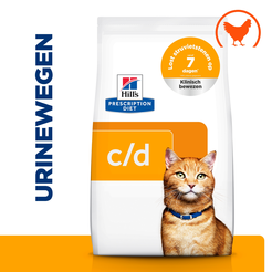 Hill's prescription diet feline c/d urinary care kip 1,5 kg Kattenvoer - afbeelding 2