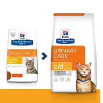 Hill's prescription diet feline c/d urinary care kip 3 kg Kattenvoer